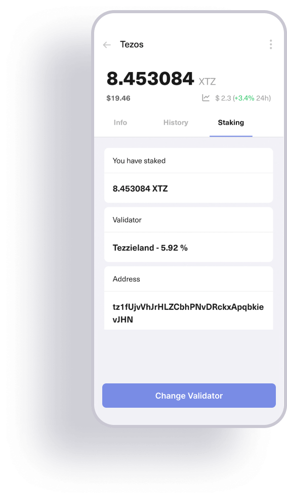 Зарабатывайте с помощью стейкинга